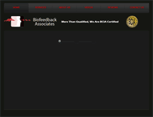 Tablet Screenshot of biofeedbackassociates.com